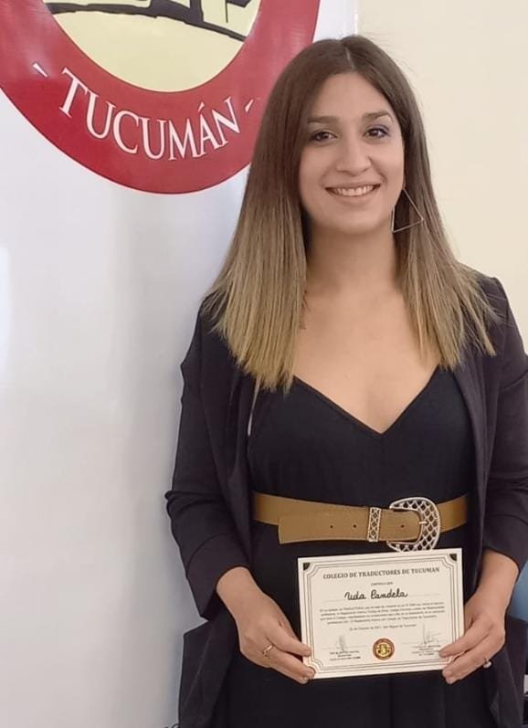 María Candela Uda, Traductora de Italiano y Directora de Estudio Bella Ciao